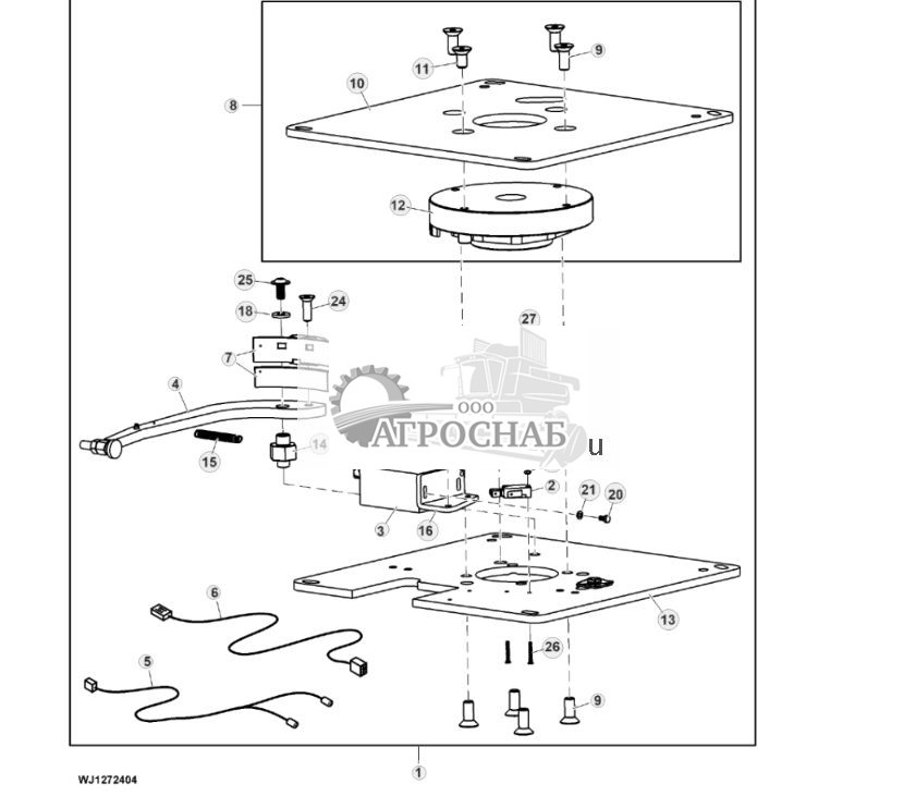 Turntable, Seat, Be-Ge 3130F C4 Airvent, Comfort, Fixed Cab - ST793015 35.jpg